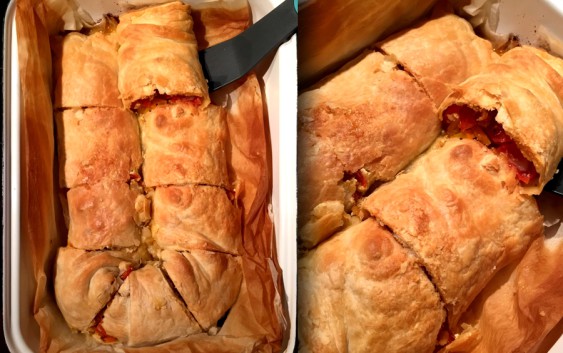 Vegan Strudel Gemuese Tofu