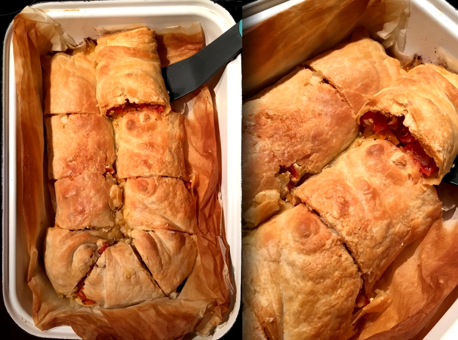 Vegan Strudel Gemuese Tofu