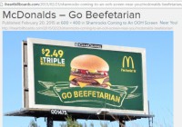 Go Beefetarian Burger von McDonalds