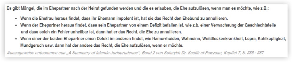 scheidungsgründe