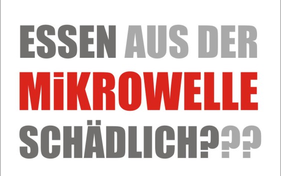Mikrowelle Essen ungesund