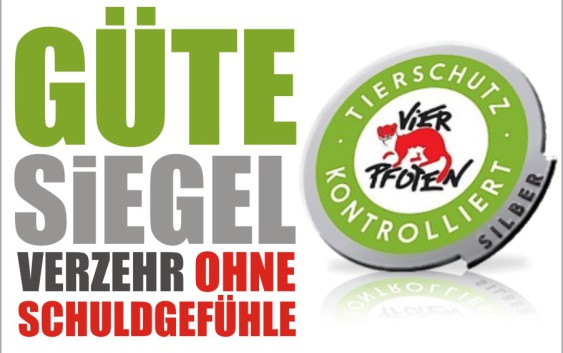 vier pfoten gütesiegel fleisch tierschutz gewissen milch