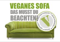 Veganes Sofa