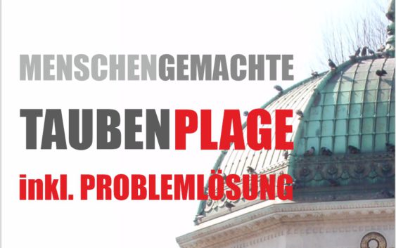 Taubenplage Problem mit Tauben Stadttauben dagegen Hilft Taubenschlag kein Gift Taubenpille Ultraschall Nadeln Fassade