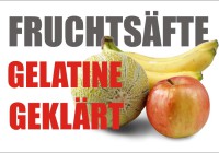 Deklaration – Säfte, Wein, Bier nicht Vegan! Deklaration – Säfte, Wein, Bier nicht Vegan!